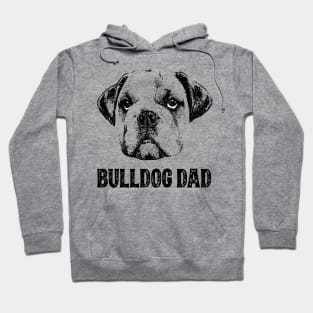 Bulldog Dad English Bulldog Hoodie